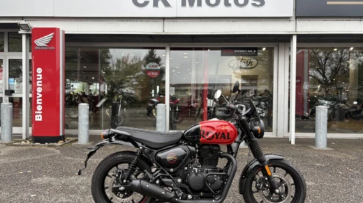 ROYAL ENFIELD HNTR 350 ABS COLORIS NOIR / ROUGE