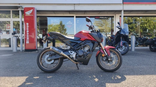 HONDA CB 125 R ABS COLORIS ROUGE