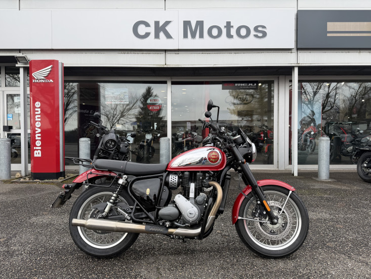 BSA GOLDSTAR 650 ABS COLORIS ROUGE - HAGUENAU