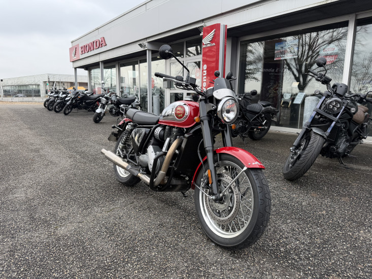 BSA GOLDSTAR 650 ABS COLORIS ROUGE - HAGUENAU