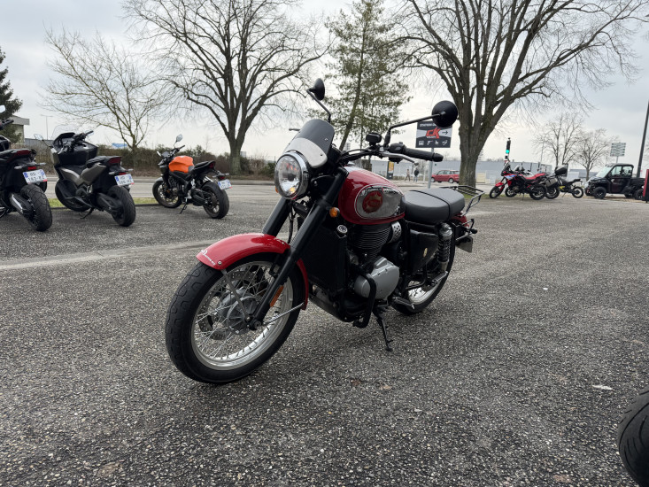 BSA GOLDSTAR 650 ABS COLORIS ROUGE - HAGUENAU