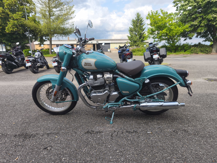 ROYAL ENFIELD CLASSIC 650 ABS COLORIS TEAL GREEN NEUVE 0KMS - HAGUENAU
