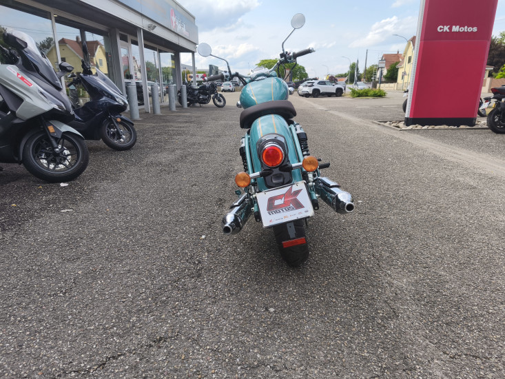 ROYAL ENFIELD CLASSIC 650 ABS COLORIS TEAL GREEN NEUVE 0KMS - HAGUENAU
