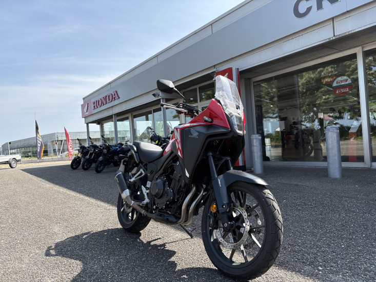 HONDA NX500 ABS COLORIS ROUGE - HAGUENAU