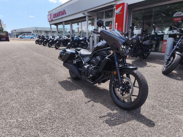 HONDA CMX 1100 REBEL TOURING DCT ABS COLORIS NOIR - HAGUENAU