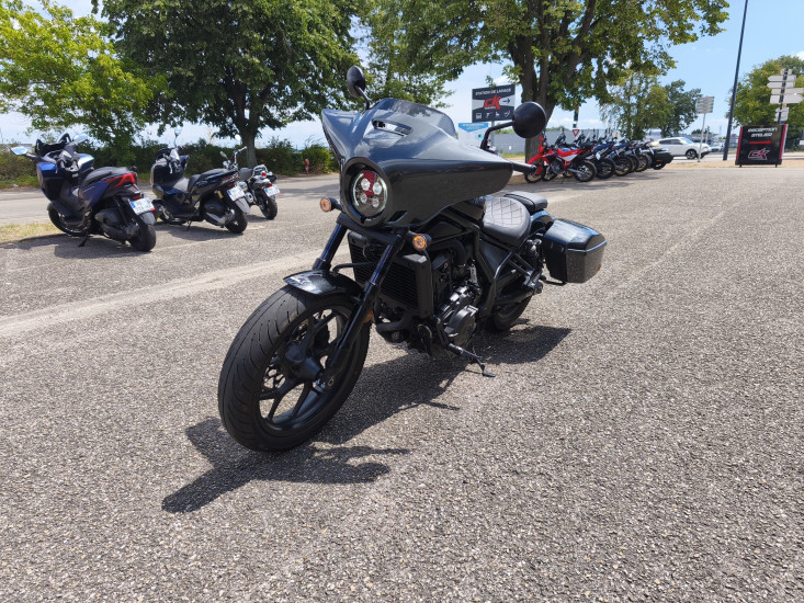 HONDA CMX 1100 REBEL TOURING DCT ABS COLORIS NOIR - HAGUENAU