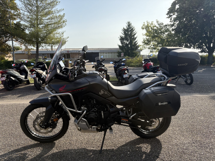HONDA TRANSALP 750 ABS COLORIS NOIR - HAGUENAU