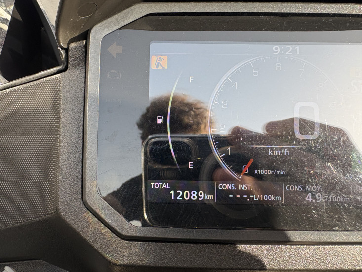 HONDA TRANSALP 750 ABS COLORIS NOIR - HAGUENAU