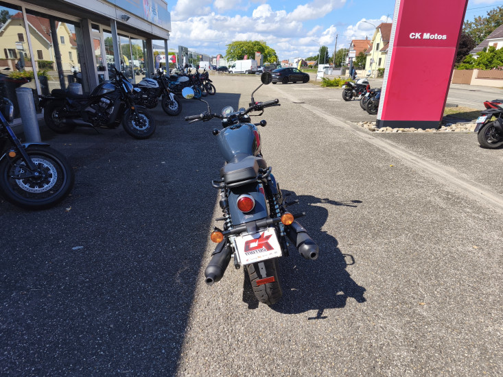 ROYAL ENFIELD SHOTGUN 650 ABS COLORIS SHEET METAL GREY - HAGUENAU