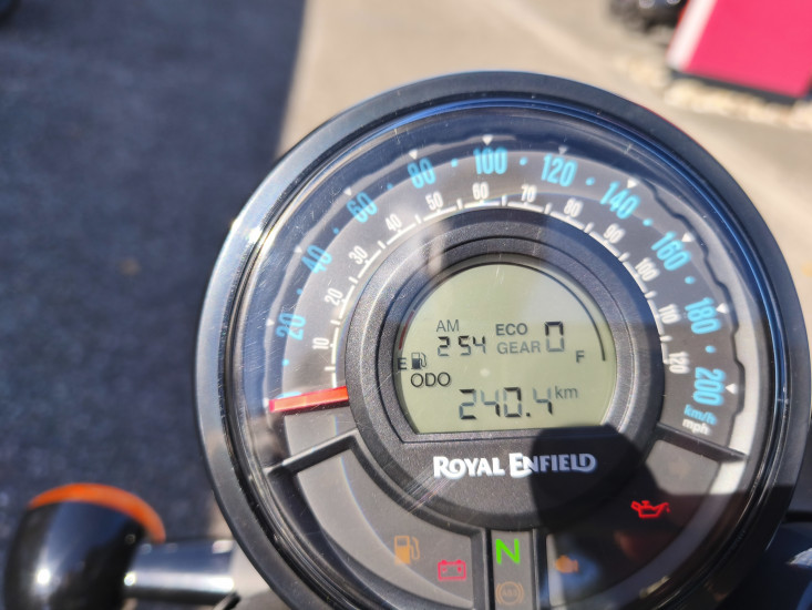 ROYAL ENFIELD SHOTGUN 650 ABS COLORIS SHEET METAL GREY - HAGUENAU