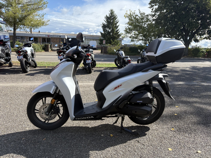 HONDA SH125i ABS TOP BOX SPORTY COLORIS BLANC - HAGUENAU