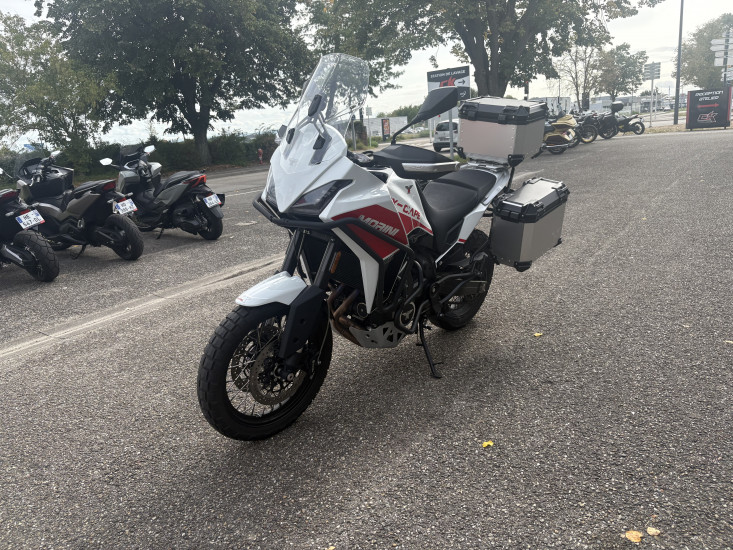 MOTO MORINI X-CAPE 650 ABS JANTES A RAYONS COLORIS BLANC - HAGUENAU