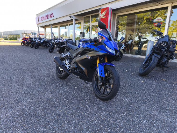 YAMAHA YZF-R125 ABS COLORIS BLEU - HAGUENAU