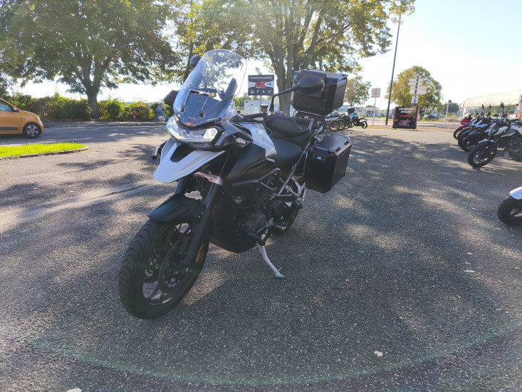 TRIUMPH TIGER 1200 GT PRO ABS COLORIS BLANC - HAGUENAU