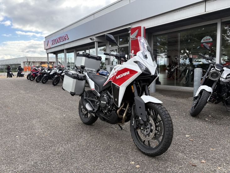 MOTO MORINI X-CAPE 650 ABS JANTES BATONS COLORIS BLANC NEUVE 0KMS - HAGUENAU