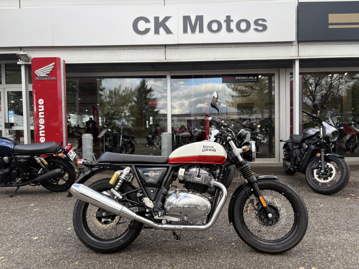 ROYAL ENFIELD INTERCEPTOR 650 ABS COLORIS BAKER EXPRESS - HAGUENAU