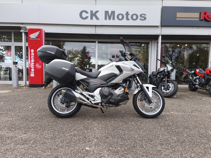 HONDA NC750X DCT A2 ABS COLORIS BLANC - HAGUENAU