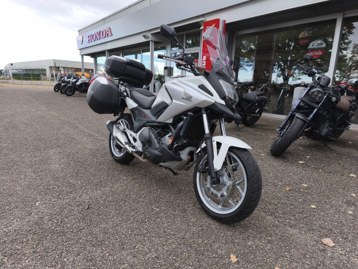 HONDA NC750X DCT A2 ABS COLORIS BLANC - HAGUENAU