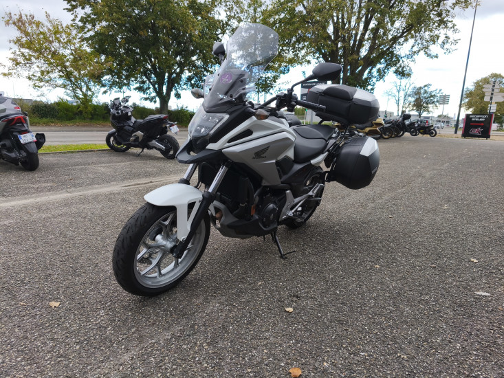 HONDA NC750X DCT A2 ABS COLORIS BLANC - HAGUENAU