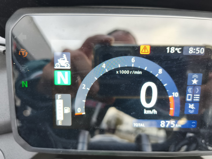 HONDA TRANSALP 750 COLORIS TRICOLORE REPLICA - HAGUENAU