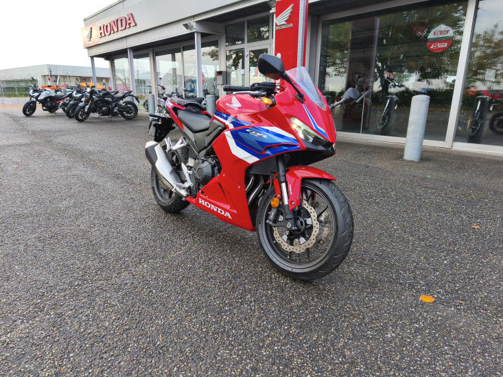 HONDA CBR500R ABS COLORIS ROUGE HRC - HAGUENAU