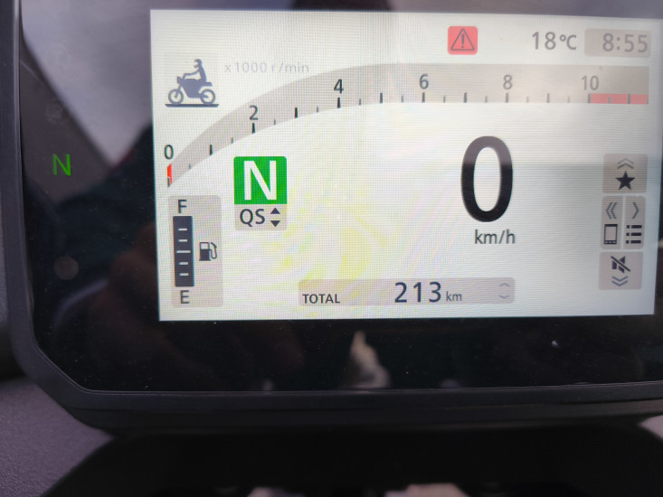 HONDA TRANSALP 750 COLORIS TRICOLORE REPLICA - HAGUENAU