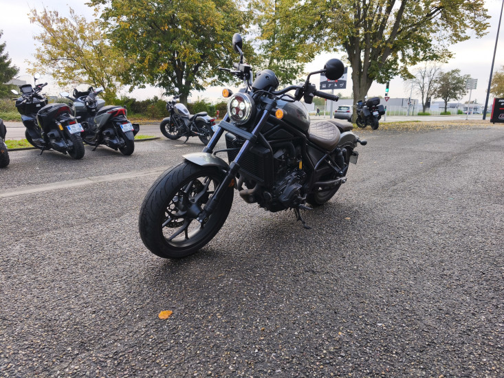 HONDA CMX 1100 REBEL DCT COLORIS GRIS ARGENT - HAGUENAU