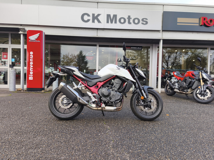 HONDA CB 750 HORNET COLORIS GRIS BLANC MAT - HAGUENAU