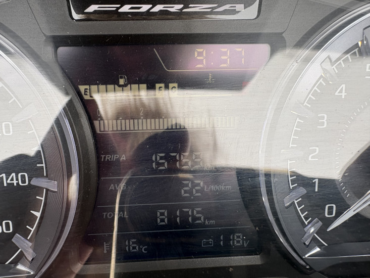 HONDA FORZA 125 ABS COLORIS GRIS MAT - HAGUENAU