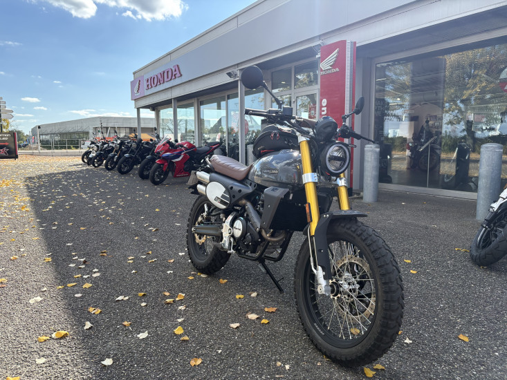 FANTIC CABALLERO 125 ABS DELUXE COLORIS GRIS - HAGUENAU