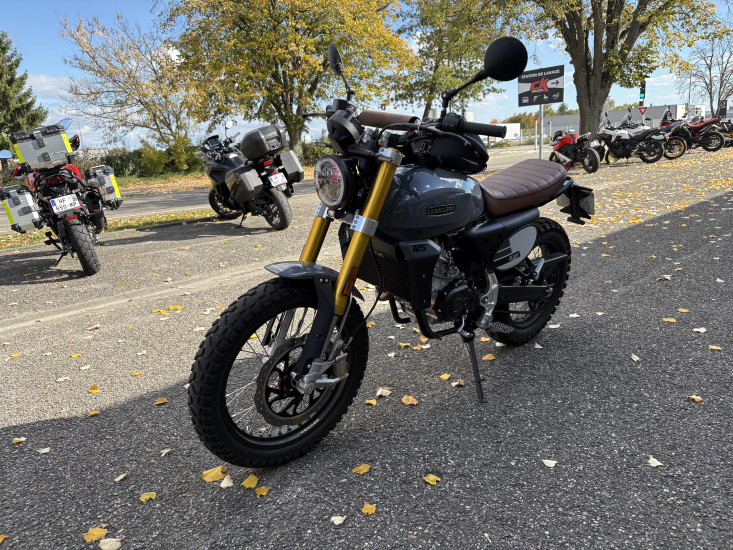 FANTIC CABALLERO 125 ABS DELUXE COLORIS GRIS - HAGUENAU