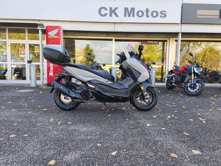 HONDA FORZA 125 SMART TOP BOX ABS COLORIS GRIS - HAGUENAU