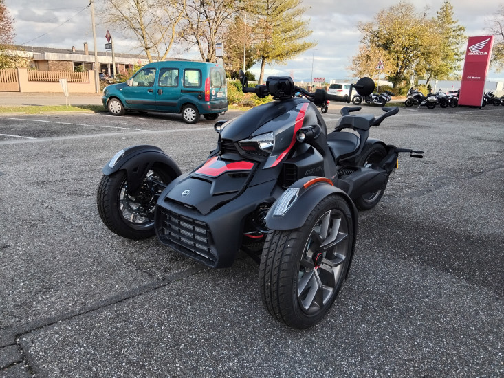 CAN-AM RYKER 600 CLASSIC GRIS ET ROUGE - HAGUENAU