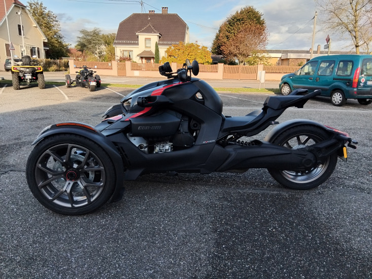 CAN-AM RYKER 600 CLASSIC GRIS ET ROUGE - HAGUENAU