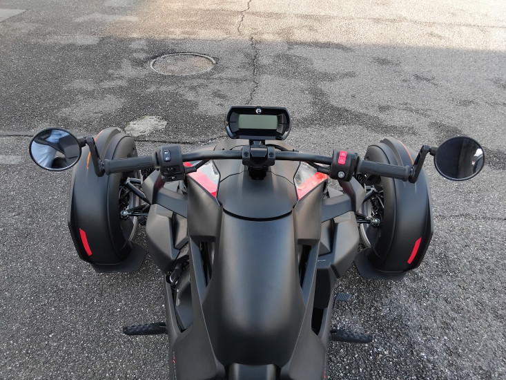 CAN-AM RYKER 600 CLASSIC GRIS ET ROUGE - HAGUENAU