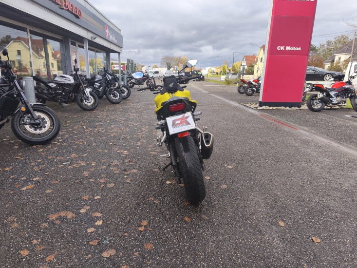 HONDA HORNET 750 ABS COLORIS JAUNE MAT - HAGUENAU