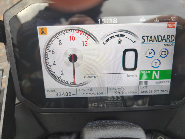 HONDA HORNET 750 ABS COLORIS JAUNE MAT - HAGUENAU