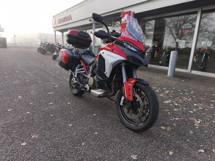 DUCATI MULTISTRADA V4 S TRAVEL & RADAR COLORIS ROUGE - HAGUENAU