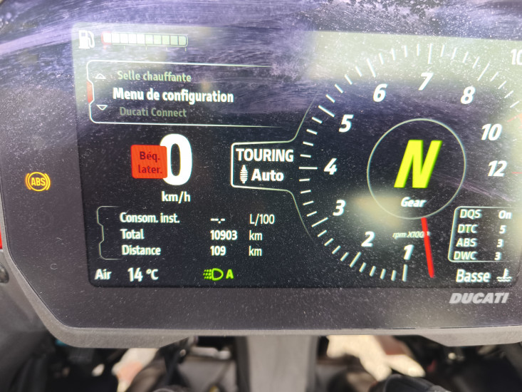 DUCATI MULTISTRADA V4 S TRAVEL & RADAR COLORIS ROUGE - HAGUENAU