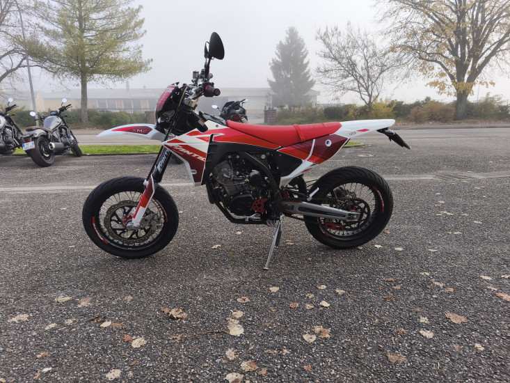 FANTIC XMF 125 PERFORMANCE COLORIS BLANC - HAGUENAU