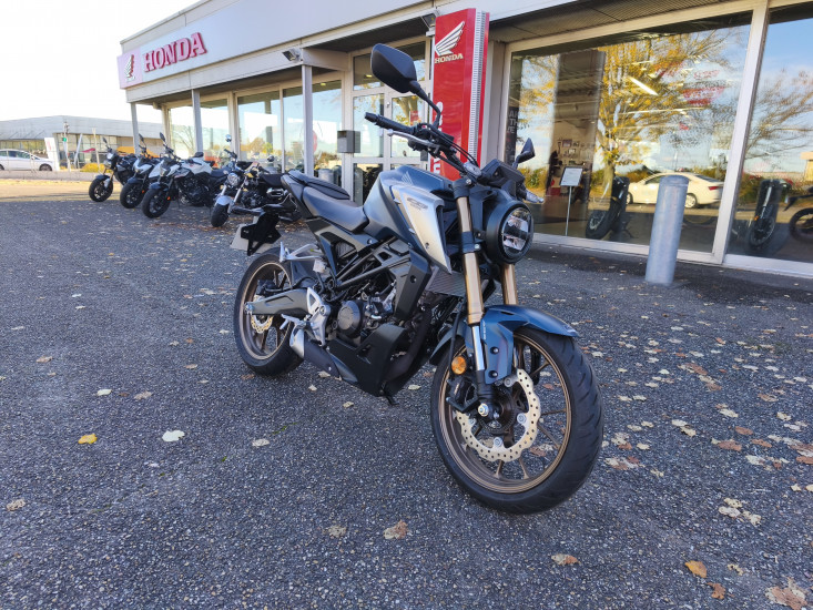 HONDA CB125R COLORIS BLEU MAT - HAGUENAU