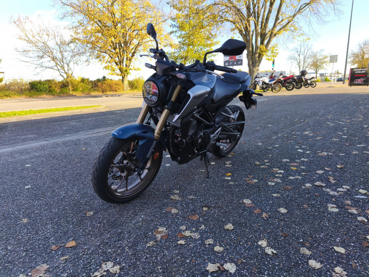 HONDA CB125R COLORIS BLEU MAT - HAGUENAU