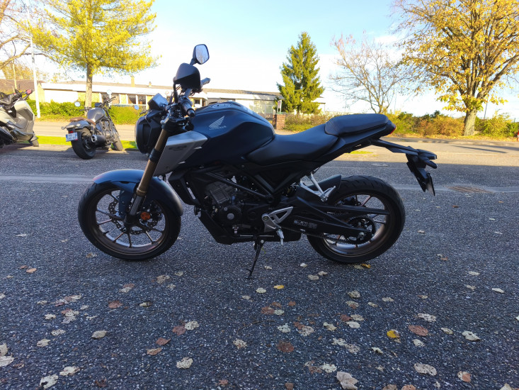 HONDA CB125R COLORIS BLEU MAT - HAGUENAU