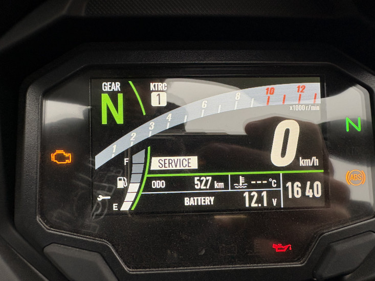 KAWASAKI VERSYS 650 ABS COLORIS GRIS - HAGUENAU