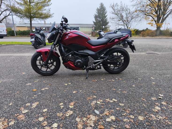 HONDA NC750S ABS COLORIS ROUGE - HAGUENAU