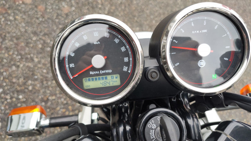 ROYAL ENFIELD INTERCEPTOR 650 BARCELONA BLUE - HAGUENAU