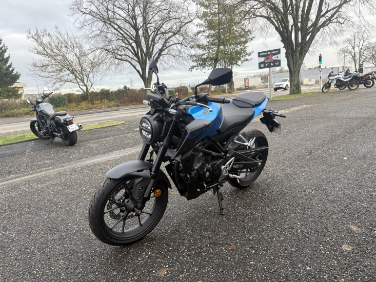 HONDA CB125R ABS COLORIS BLEU - HAGUENAU