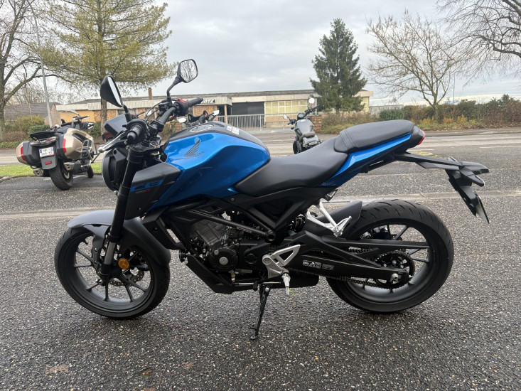 HONDA CB125R ABS COLORIS BLEU - HAGUENAU
