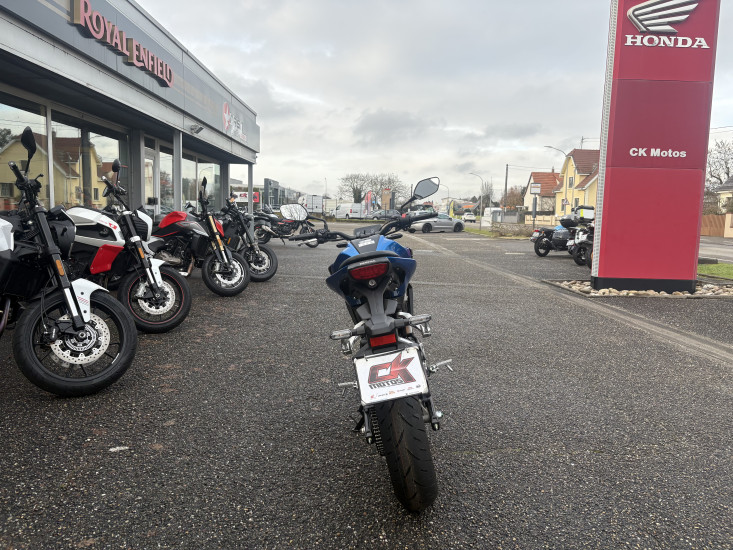 HONDA CB125R ABS COLORIS BLEU - HAGUENAU