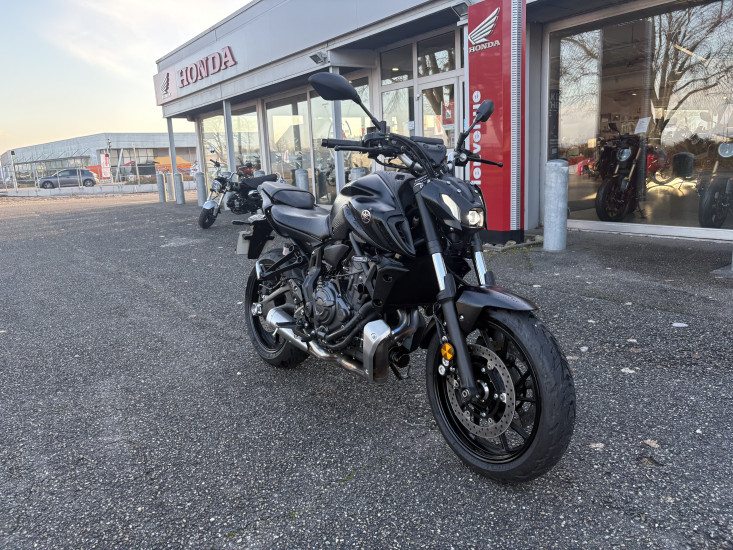 YAMAHA MT-07 ABS COLORIS NOIR - HAGUENAU